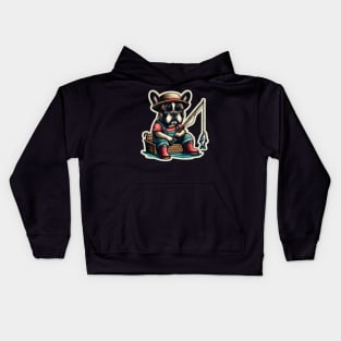 Fisher french bulldog Kids Hoodie